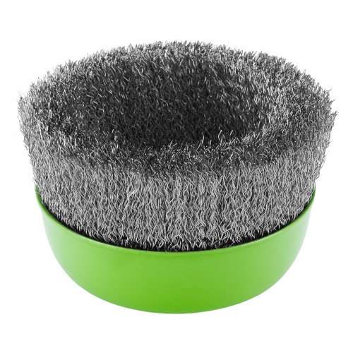 Щетка для УШМ, 125 мм, М14, "чашка", витая проволока Сибртех по ценам производителя в Москве с доставкой по всей России