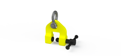 Захват струбцинный вертикальный ZSV (г/п 7,5 т, лист 0-80мм) по ценам производителя в Москве с доставкой по всей России