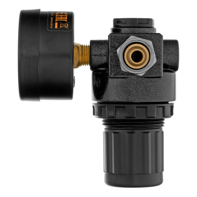 Регулятор давления с манометром R1500, 12 бар, 1/4" Denzel по ценам производителя в Москве с доставкой по всей России