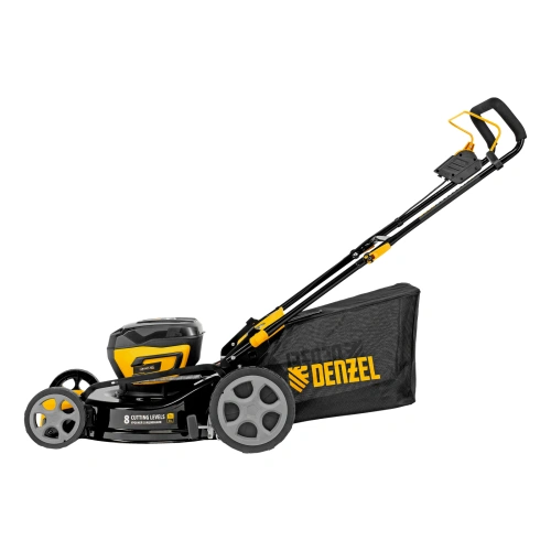 Газонокосилка аккумуляторная бесщет. DLM-460, 460 мм, травосб. 65 л., Li-Ion, 40 В Denzel по ценам производителя в Москве с доставкой по всей России