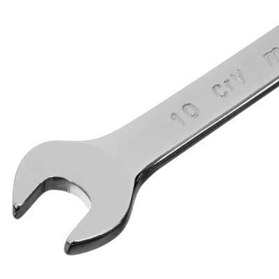Ключ комбинированный, 10 мм, CrV, полированный хром Matrix по ценам производителя в Москве с доставкой по всей России