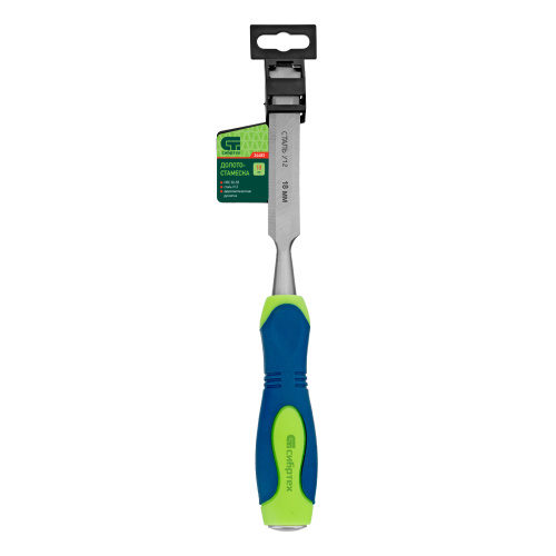 Долото-стамеска, 18 мм, двухкомпонентная рукоятка Сибртех по ценам производителя в Москве с доставкой по всей России