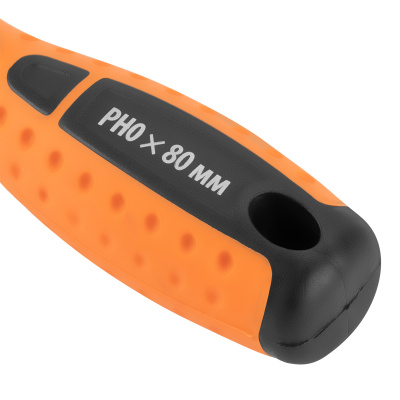 Отвертка "Point", PH0 х 80 мм, CS, двухкомпонентная рукоятка Sparta по ценам производителя в Москве с доставкой по всей России