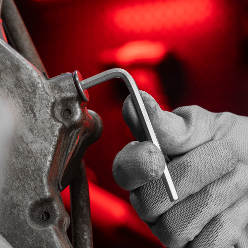 Набор ключей имбусовых HEX, 1.5-10 мм, CrV, 9 шт, коротких, с сатиновым покрытием Matrix по ценам производителя в Москве с доставкой по всей России