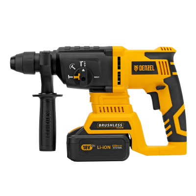 Перфоратор аккумуляторный BLRH-IB-26 Li-Ion, 18 В Denzel по ценам производителя в Москве с доставкой по всей России