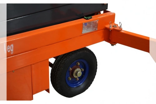 Подъемник ножничный передвижной 500 кг 9/11 м TOR SJY-0,5-9 AC 380В сетевой (G) по ценам производителя в Москве с доставкой по всей России