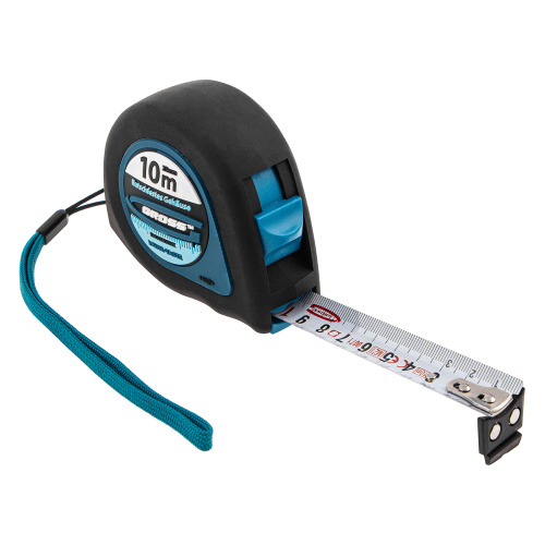 Рулетка "Ergonomisch",10 м x 25 мм,магнитный обрезиненный зацеп Gross по ценам производителя в Москве с доставкой по всей России
