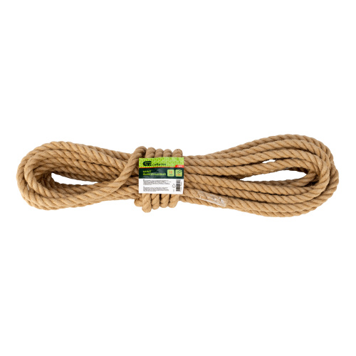 Канат льнопеньковый, D 10 мм, L 10 м Сибртех по ценам производителя в Москве с доставкой по всей России