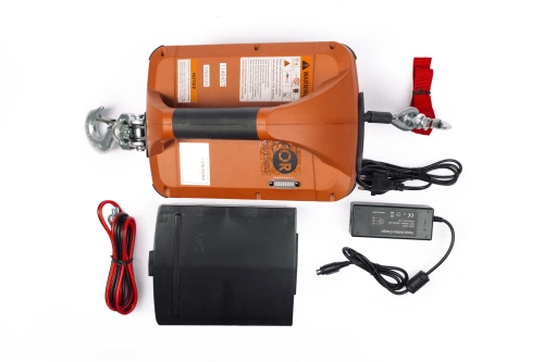 Лебедка электрическая переносная TOR SQ-02 450 кг 4,6 м 220 В с пультом по ценам производителя в Москве с доставкой по всей России