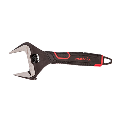 Ключ разводной, тонкие губки, фосфатированный, двухкомпонентная рукоятка, 250 мм, PRO Matrix по ценам производителя в Москве с доставкой по всей России