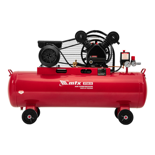 Компрессор воздушный ременный привод КР2500/80, 2,5 кВт, 80 литров, 420 л/мин МТХ по ценам производителя в Москве с доставкой по всей России