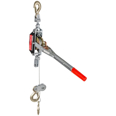 Лебедка рычажная, тяга 2 т, подъем 0.8 т, одинарное храповое колесо Matrix по ценам производителя в Москве с доставкой по всей России