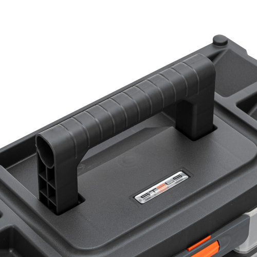 Органайзер для хранения с выдвижными лотками 310х150х260мм, 4 секции, пластик Stels по ценам производителя в Москве с доставкой по всей России