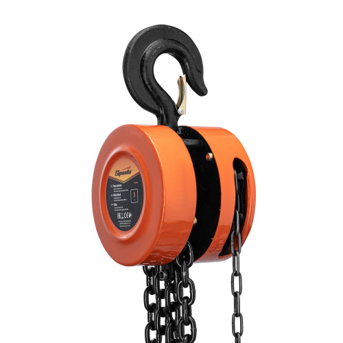 Таль цепная, 3 т, H подъема 3 м, расстояние между крюками 470 мм Sparta по ценам производителя в Москве с доставкой по всей России