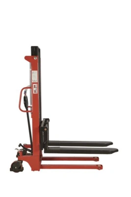 Штабелер гидравлический 1,0 т 2,5 м TOR CTY-EH с раздвижными вилами по ценам производителя в Москве с доставкой по всей России