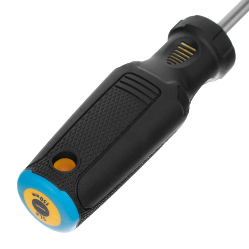 Отвертка SL6x150 мм, CrV, трехкомпонентная рукоятка Denzel по ценам производителя в Москве с доставкой по всей России