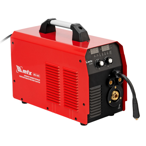 Аппарат инвертор. полуавтомат. cварки MIG-160S, 160A, ПВ 60%, катушка 5 кг MTX по ценам производителя в Москве с доставкой по всей России