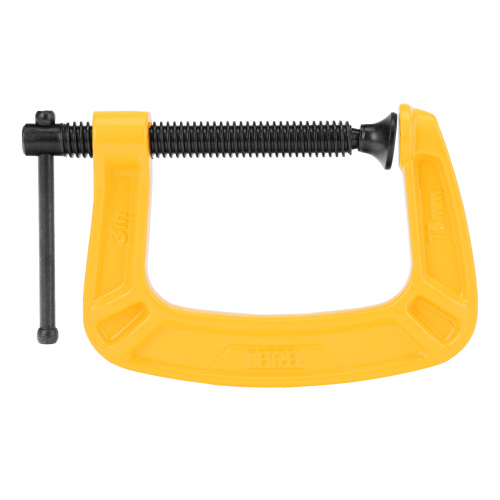 Струбцина G-образная, усиленная, 75 мм Denzel по ценам производителя в Москве с доставкой по всей России