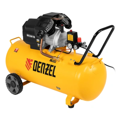 Компрессор воздушный DKV2200/100, Х-PRO 2.2 кВт, 400 л/мин, 100л Denzel по ценам производителя в Москве с доставкой по всей России