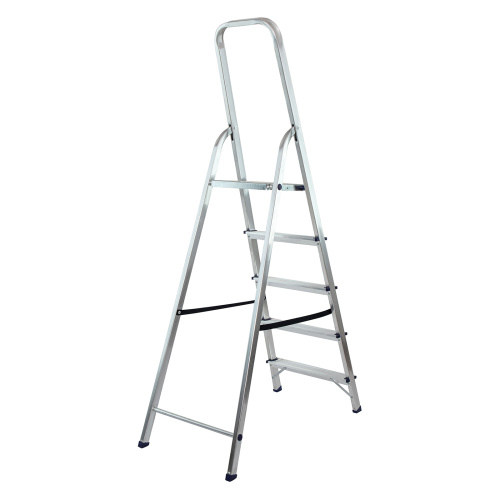 Стремянка усиленная, 5 ступеней, алюминиевая, MTX по ценам производителя в Москве с доставкой по всей России