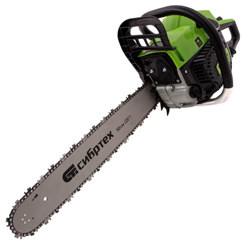 Пила цепная бензиновая БП-5850, 58 см3, шина 50 см, шаг 0.325, паз 1,5 мм, 76 звеньев Сибртех по ценам производителя в Москве с доставкой по всей России