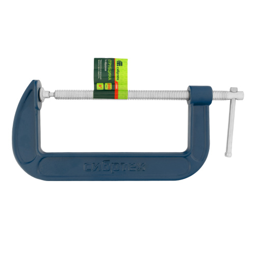 Струбцина G-образная, 200 мм Сибртех по ценам производителя в Москве с доставкой по всей России