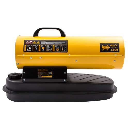 Дизельная тепловая пушка DHG-10, 10 кВт, 300 м3/ч, прямой нагрев Denzel по ценам производителя в Москве с доставкой по всей России