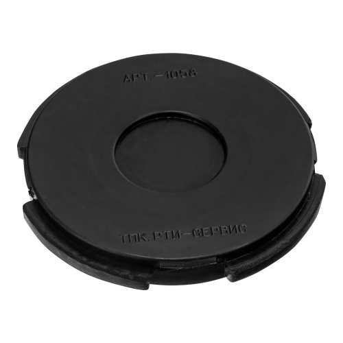 Резиновая опора для подкатного домкрата универсальная, D 100 мм, D 90, H 12 мм Matrix по ценам производителя в Москве с доставкой по всей России