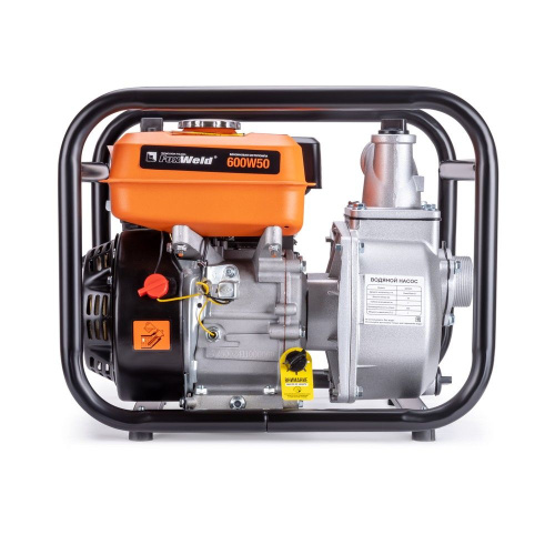 Мотопомпа бензиновая FoxWeld 600W50 по ценам производителя в Москве с доставкой по всей России