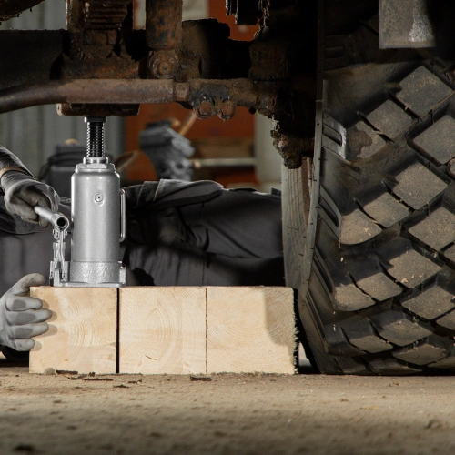 Домкрат гидравлический бутылочный, 12 т, высота подъема 230-465 мм Matrix по ценам производителя в Москве с доставкой по всей России