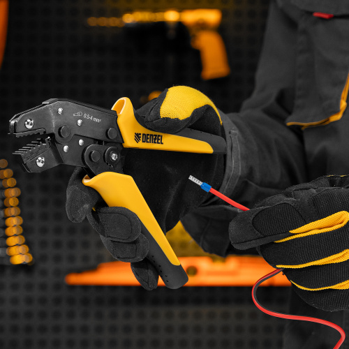 Клещи для обжима наконечников штыревых НШВ, НШВИ, НШВИ-2, 0,5-4 мм2 Denzel по ценам производителя в Москве с доставкой по всей России