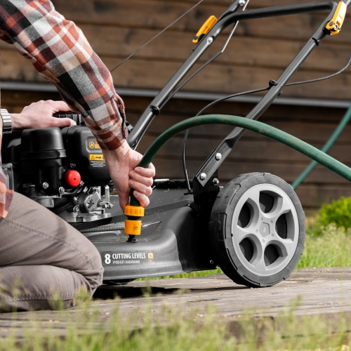 Газонокосилка бензиновая GLR-510SP-ZS, 171 см3, ширина 51 см, привод, травосборник 65 л Denzel по ценам производителя в Москве с доставкой по всей России