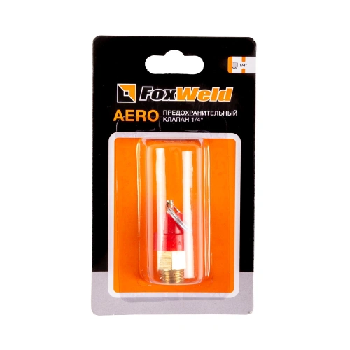 Предохранительный клапан с внешней резьбой 1/4" AERO по ценам производителя в Москве с доставкой по всей России