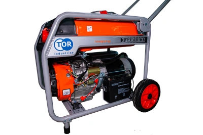 Генератор бензиновый 7,0 кВт 220В/380В с электростартером TOR KM9500HE по ценам производителя в Москве с доставкой по всей России