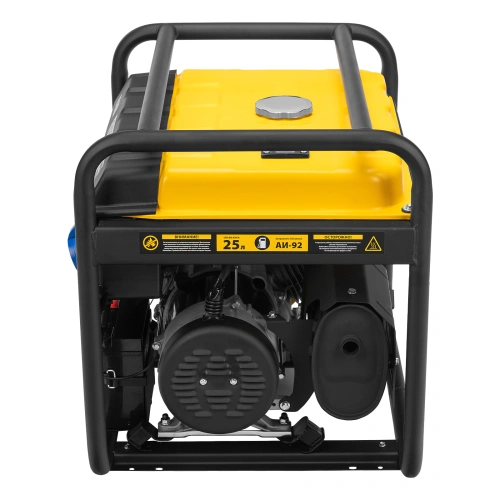 Генератор бензиновый PS 55 EA, 5.5 кВт, 230 В, 25 л, коннектор автоматики, электростартер Denzel по ценам производителя в Москве с доставкой по всей России