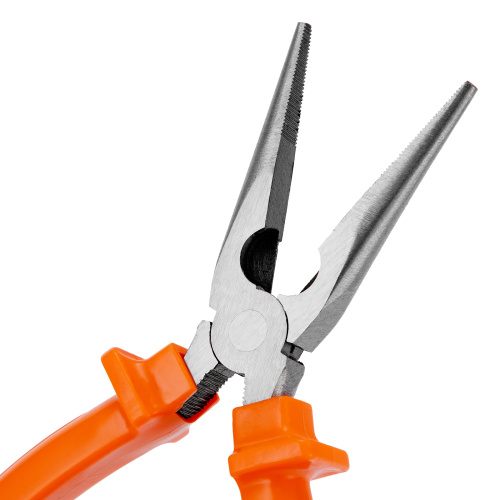 Длинногубцы прямые Classic, 180 мм, шлифованные, пластмассовые рукоятки Sparta по ценам производителя в Москве с доставкой по всей России