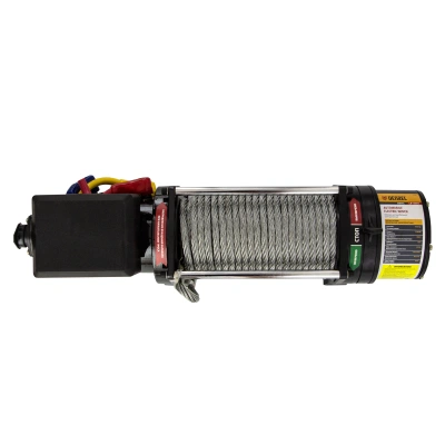 Лебедка автомобильная электрическая LB-4000, 4.5 т, 3.7 кВт, 12 В Denzel по ценам производителя в Москве с доставкой по всей России