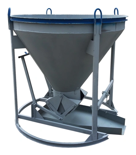 Бадья для бетона «Рюмка» 0,5 (БН-0,5) Pro, с лотком 600х1250 мм по ценам производителя в Москве с доставкой по всей России