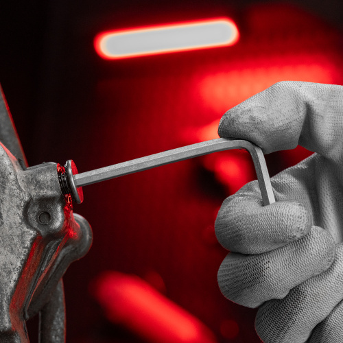 Набор ключей имбусовых HEX, 1.5-10 мм, CrV, 9 шт, коротких, с сатиновым покрытием Matrix по ценам производителя в Москве с доставкой по всей России