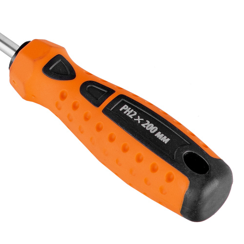 Отвертка "Point", PH2х 200 мм, CS, двухкомпонентная рукоятка Sparta по ценам производителя в Москве с доставкой по всей России