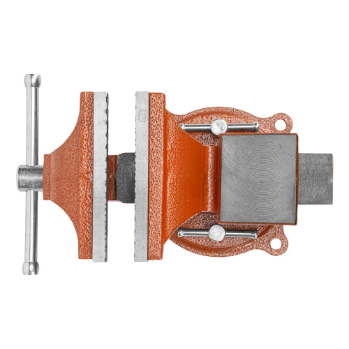 Тиски слесарные, 125 мм, поворотные, с наковальней Sparta по ценам производителя в Москве с доставкой по всей России