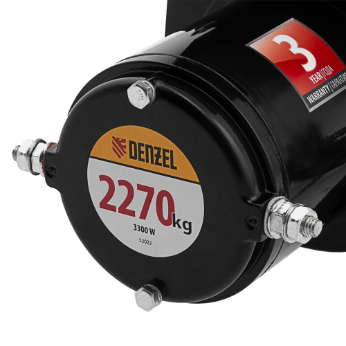 Лебедка автомобильная электрическая LB-2200, 2.2 т, 3.3 кВт, 12 В Denzel по ценам производителя в Москве с доставкой по всей России