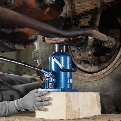 Домкрат гидравлический бутылочный, 32 т, h подъема 260-420 мм Stels по ценам производителя в Москве с доставкой по всей России