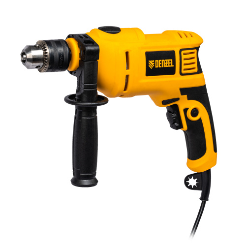 Дрель ударная ID-650, 650 Вт, 0-3000 об/мин, 48000 уд/мин Denzel по ценам производителя в Москве с доставкой по всей России