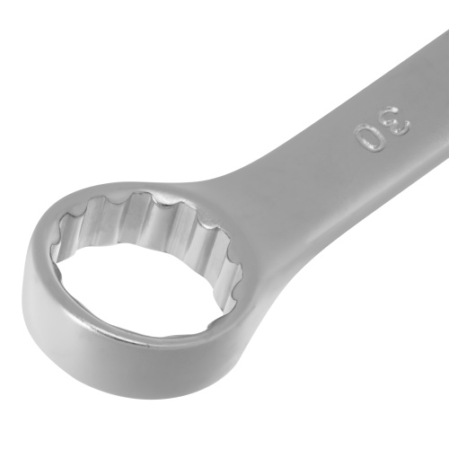 Ключ комбинированный, 30 мм, CrV, матовый хром Stels по ценам производителя в Москве с доставкой по всей России