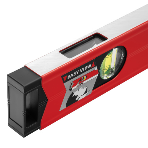 Уровень алюминиевый магнитный, 1200 мм, фрезерованный, 3 глазка (1 зеркальный) усиленный Matrix по ценам производителя в Москве с доставкой по всей России