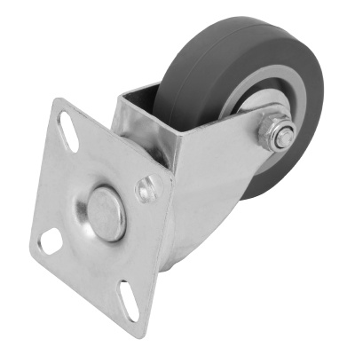 Колесо поворотное D 50 мм, крепление  платформенное Сибртех по ценам производителя в Москве с доставкой по всей России