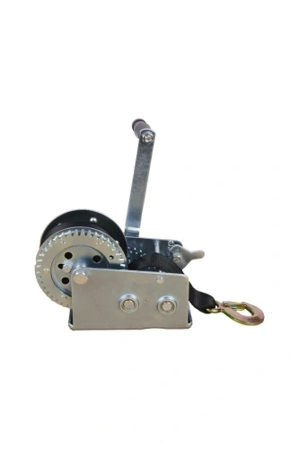 Лебедка ручная барабанная с лентой  1т 20 м оцинкованная TOR LHW по ценам производителя в Москве с доставкой по всей России