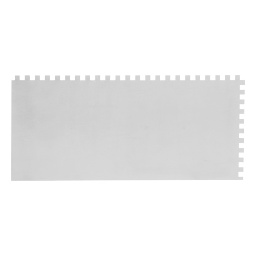 Гладилка стальная, 280 х 130 мм, зеркальная полировка, пластмассовая ручка, зуб 6 х 6 мм Matrix по ценам производителя в Москве с доставкой по всей России