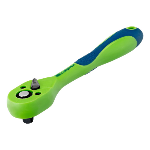 Ключ-трещотка 3/8", CrV, 72 зуба, с быстрым сбросом Сибртех по ценам производителя в Москве с доставкой по всей России